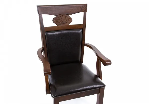 Кресло Luiza dirty oak / dark brown фото 6