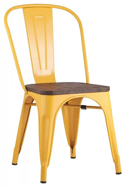 Стул TOLIX WOOD желтый
