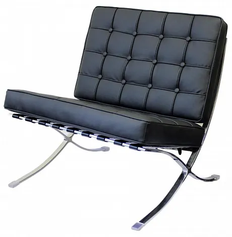 Кресло BARCELONA CHAIR чёрный фото 2