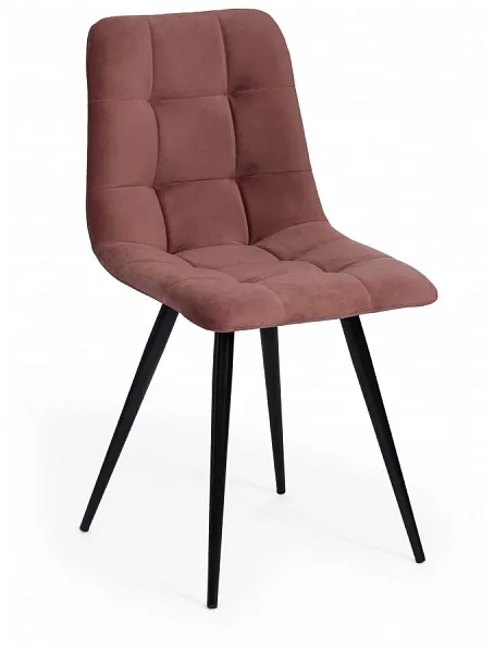 Стул CHILLY (mod. 7095-1) Коралловый, черный