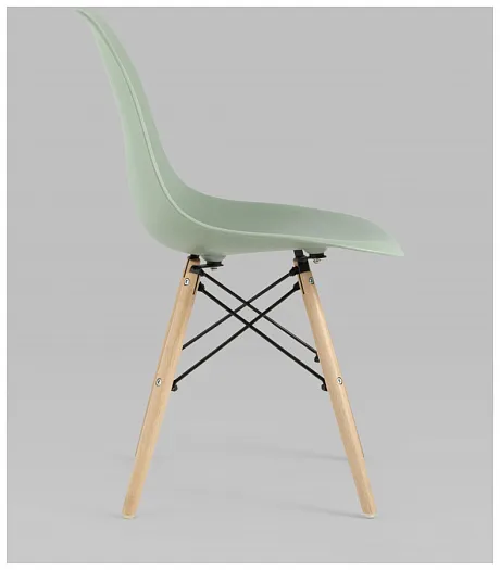 Стул Eames DSW серо-зеленый x4 фото 5