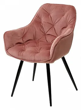 Стул HOLLA BLUVEL-52 PINK, велюр