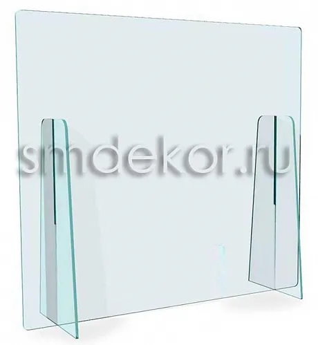 Бескаркасный экран настольный «VIRO glass econom 2»