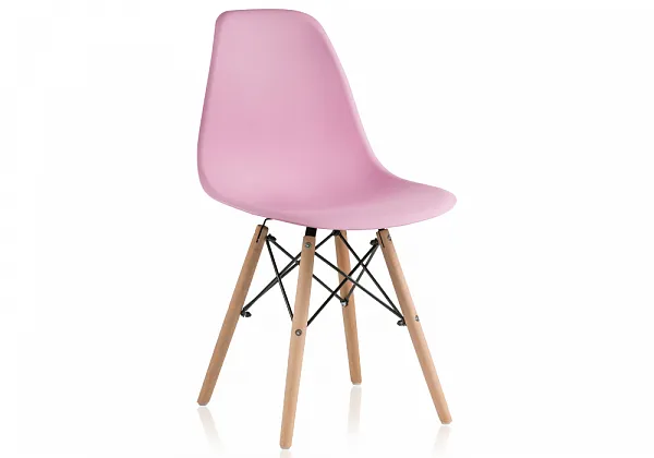Стул Eames PC-015 розовый