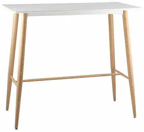 Стол барный Eames NEW DSW 120*60*106 белый фото 2