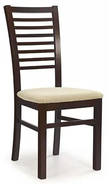 Стул Halmar GERARD 6 (темный орех/t.beige)