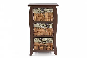 Тумба с 3 ящиками  Secret De Maison BEL 3 ( mod. PE-11 ) paulownia, мдф, 39x30x65.5см, коричневый