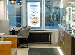 Барная стойка для кафе-пекарни Cinnabon на Сенной площади в Санкт-Петербурге Фото 22