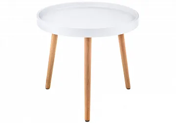 Журнальный стол Hof 50х45 white / wood