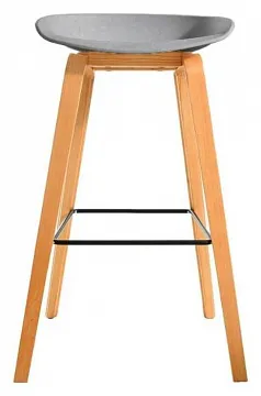 Стул барный Quadro серый