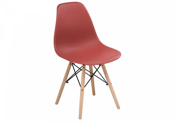 Стул Eames PC-015 бордо фото 2