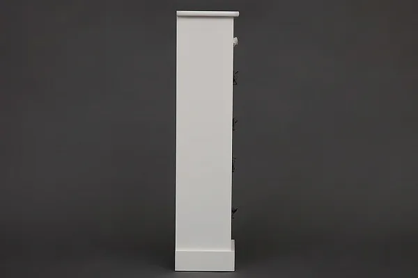 Тумба с 4 корзинами и ящиком Secret De Maison FLORAL 5 ( mod. HX16-002NS ) paulownia, мдф, 20x20x85см, butter white (слоновая кость) фото 7