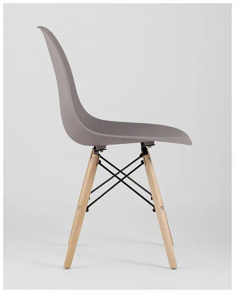 Стул Eames Style DSW темно-бежевый (разборный каркас) фото 7