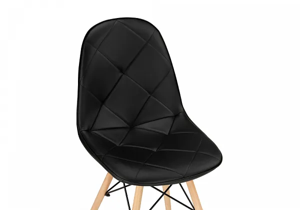 Стул деревянный Kvadro 1 black / wood фото 6