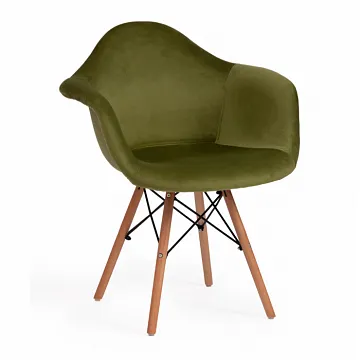 Кресло CINDY SOFT (EAMES) зеленый