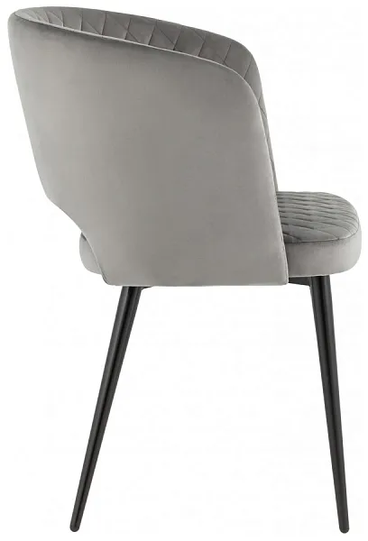 Стул-кресло Дарелл велюр серый фото 5