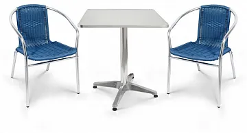 Комплект мебели  LFT-3199E/T3125-60x60 Blue (2+1)