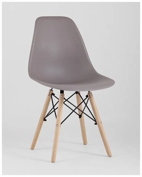Стул Eames Style DSW темно-бежевый (разборный каркас) фото 4