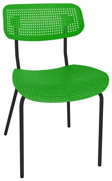Стул SHT-S85М зеленый ral6018/черный