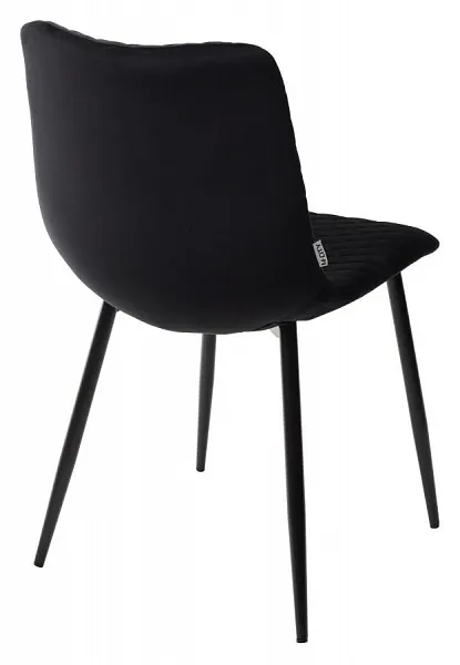 Стул TINTIN BLUVEL-19 BLACK / черный каркас фото 3