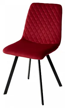 Стул DAIQUIRI BLUVEL-59 BERRY, велюр