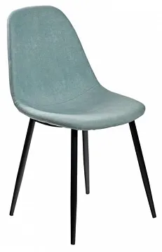 Стул Comfort бирюзовый с черными ножками