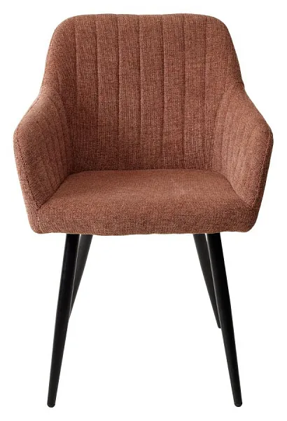 Стул BRANDY WZ2042-08 бронзовый фактурный велюр/ черный каркас фото 3