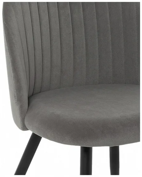 Стул на металлокаркасе Gabi 1 dark gray фото 12