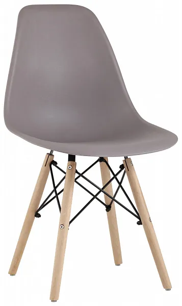 Стул Eames Style DSW темно-бежевый (разборный каркас) фото 3
