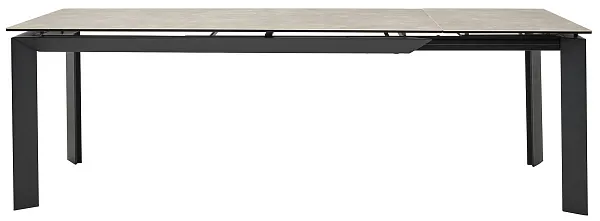 Стол CREMONA 180 HYDRA MOKA TL-52 матовая испанская керамика / черный каркас, ®DISAUR фото 5
