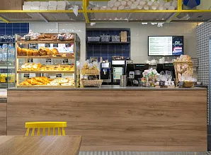 Стильная мебель для кафе Deli by Prime на ул. Шаболовская Фото 9