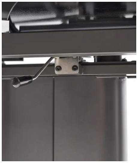 Стол KAI 140 TL-110 поворотная система раскладки, испанская керамика / Темно-серый / Черный, ®DISAUR фото 11