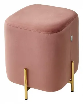 Пуф ARES BLUVEL-52 PINK / GOLD