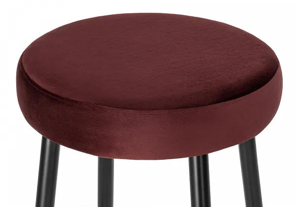 Стул барный Plato бордо фото 3