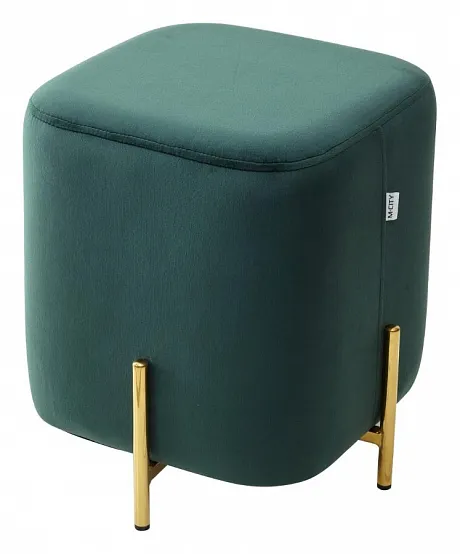 Пуф ARES BLUVEL-78 GREEN / GOLD