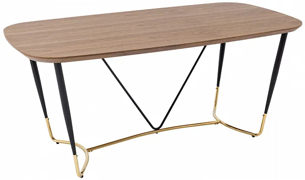 Стол обеденный Даймакс 180*90 темное дерево фото 2