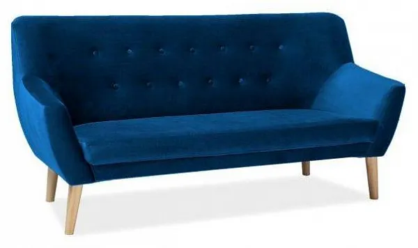 Диван Signal NORDIC 3 Velvet Bluvel 86 (синий)