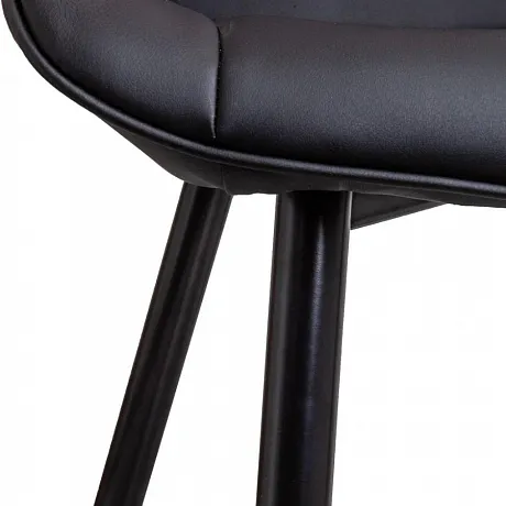 Кресло Gratus, черный, экокожа фото 5