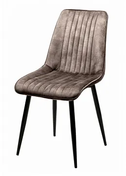 Стул REMI PK6015-08(VBP208) античный серо-бежевый, велюр