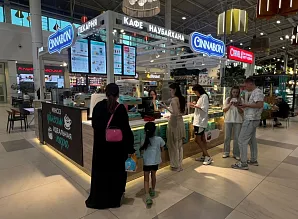 Барная стойка для кафе-пекарни Cinnabon MEGA в Алматы Фото 5