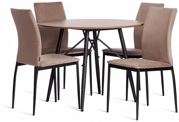 Стул CAPRI (mod. BC565-DC), бежевый HLR8 фото 9