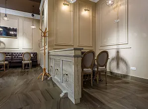 Производство мебели и стойки бара для ресторана Ванильное небо в БЦ «Baker Plaza» Фото 11