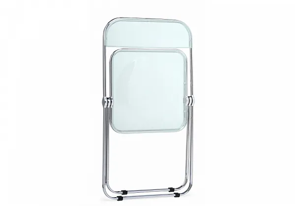 Пластиковый стул Fold складной clear gray-blue фото 7