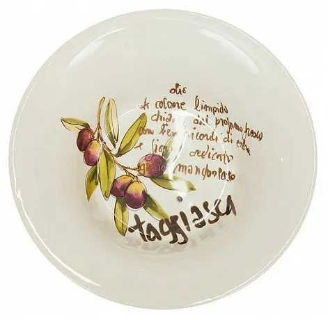 OLIVES Soup plate (mod. C/1175 ) | Тарелка суповая ",ОЛИВКИ", керамика, диам. 23см