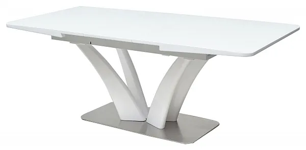 Стол FREYA 160 WHITE GLASS белый глянец М-City фото 4