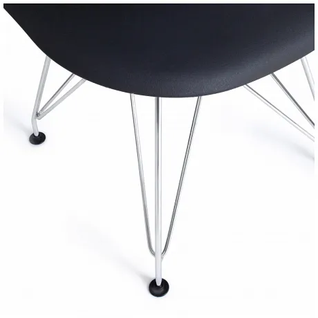 Стул CINDY IRON CHAIR (EAMES) черный фото 7