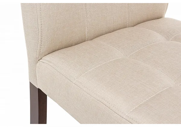 Стул деревянный Madina dark walnut / fabric cream фото 12