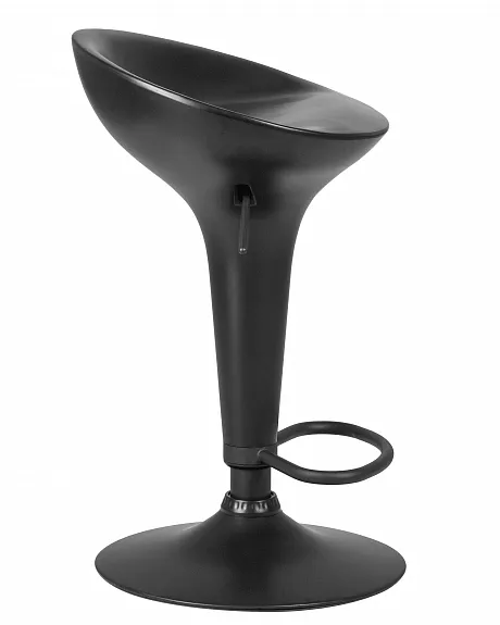 Стул барный BOMBA BLACK чёрный фото 4