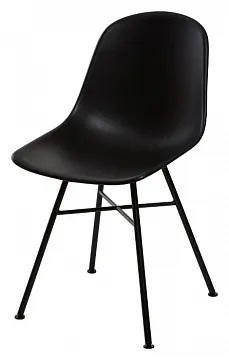 Стул BONNIE 292-CPP BLACK на металлическом каркасе