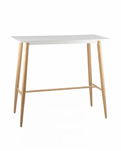 Стол барный Eames NEW DSW 120*60*106 белый
